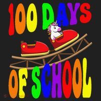 100 Days Of School Unicorn In Elementary Grade School Women's Sweatshirt thumb 2