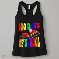 100 Days Of School Unicorn In Elementary Grade School Women's Tank Top thumb 3