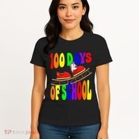 100 Days Of School Unicorn In Elementary Grade School Women's T-Shirt thumb 4