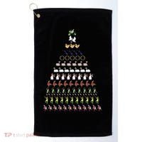 12 Days Of Christmas Essential Golf Towel thumb 0