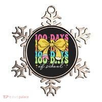 100 Days Of School Coquette Bow 100th Day Of School Ornament thumb 0