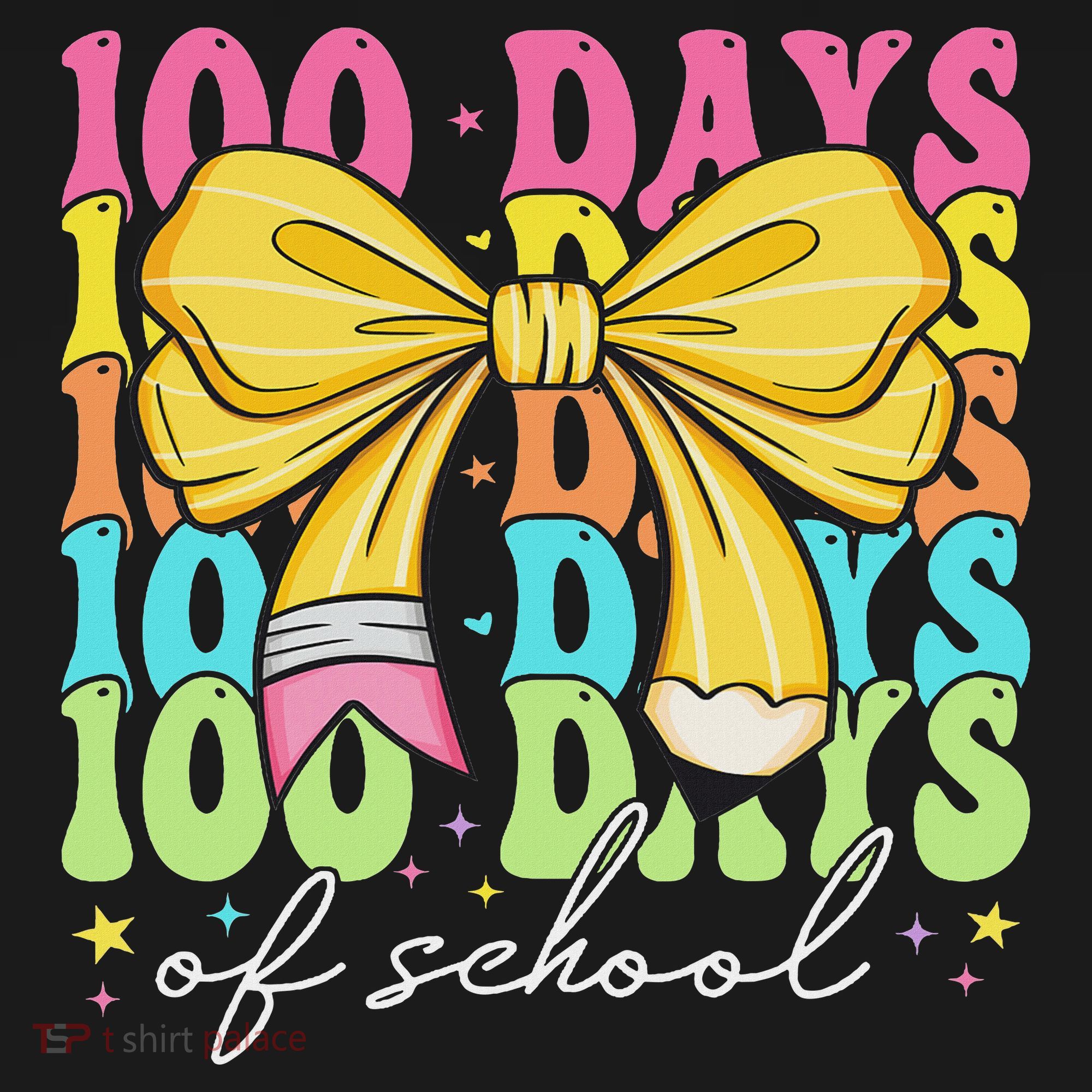 100 Days Of School Coquette Bow 100th Day Of School Women's Tank Top