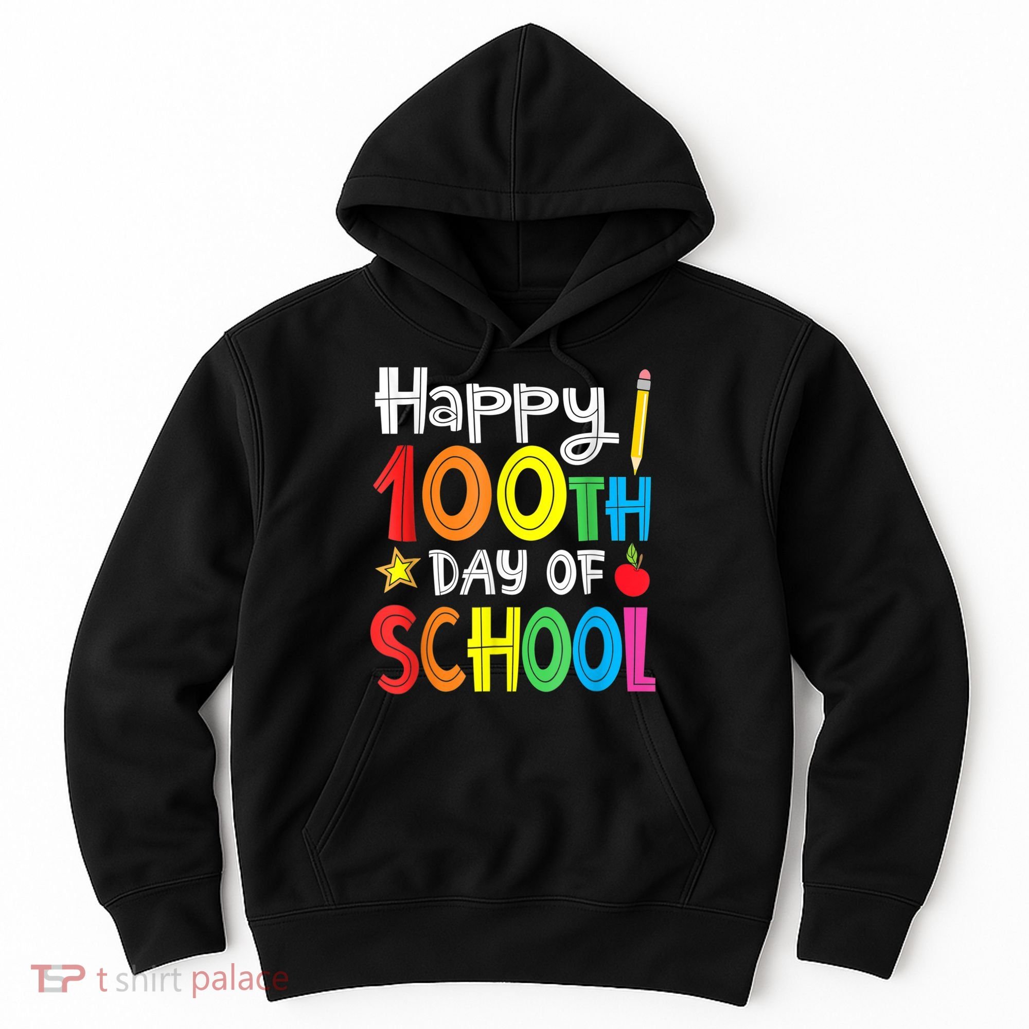 100th Day Of School A Gift For Teachers Kids Child Happy 100 Days Hoodie