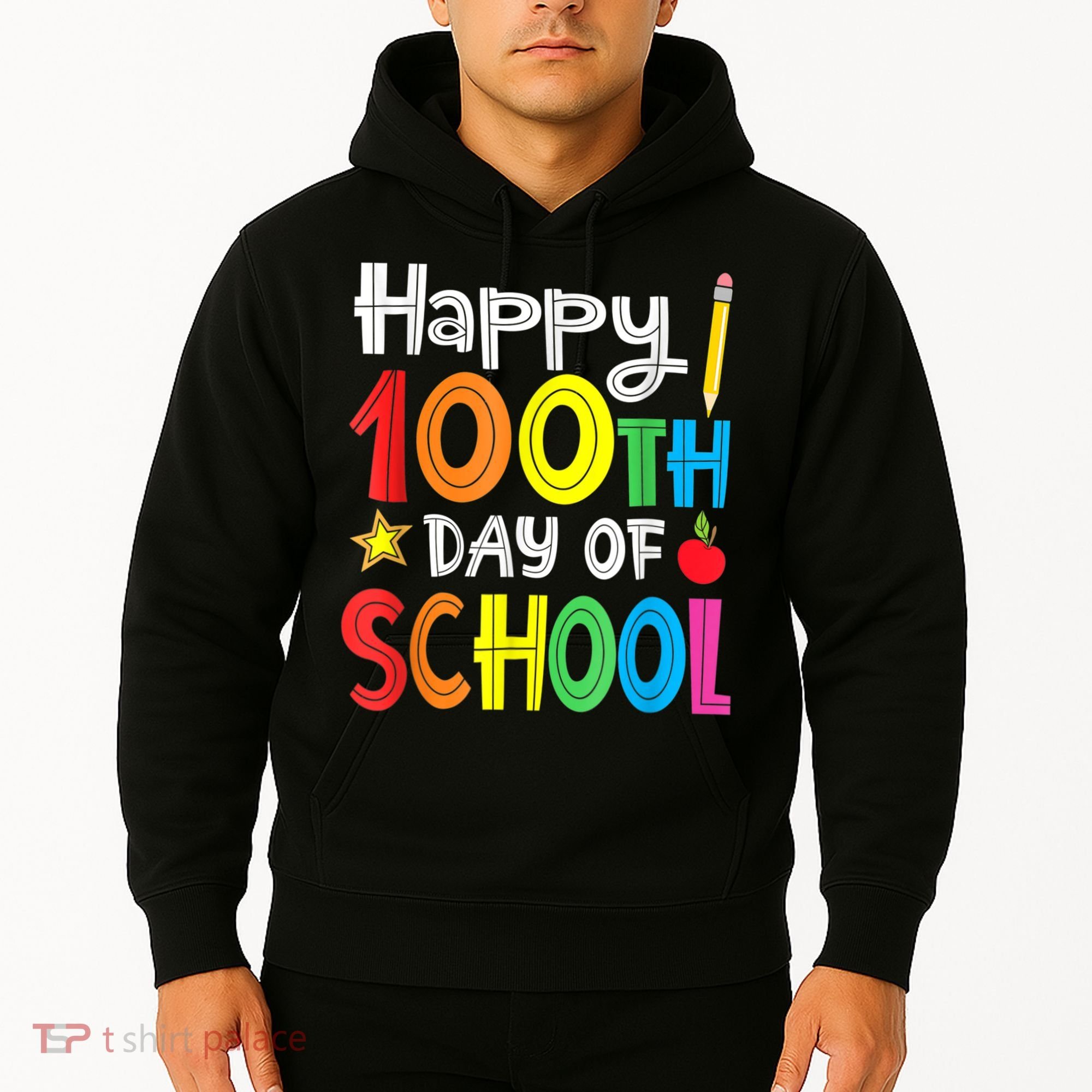 100th Day Of School A Gift For Teachers Kids Child Happy 100 Days Hoodie