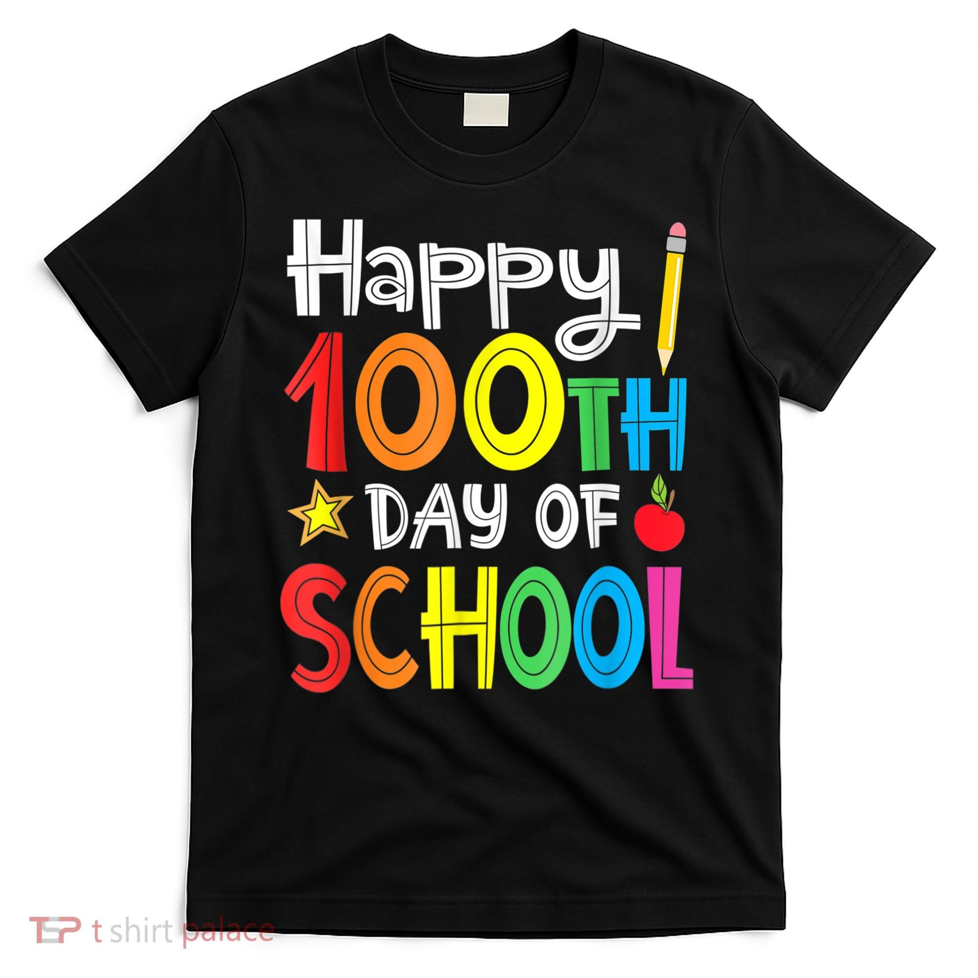 100th Day Of School A Gift For Teachers Kids Child Happy 100 Days T-Shirt