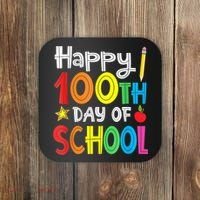 100th Day Of School A Gift For Teachers Kids Child Happy 100 Days Coaster thumb 0