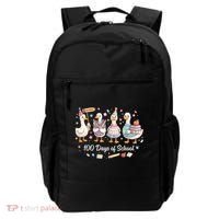 100 Days Of School Ducks Ducks Goose Teacher Student Backpack thumb 0