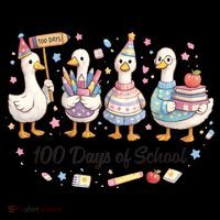 100 Days Of School Ducks Ducks Goose Teacher Student Coffee Mug thumb 5
