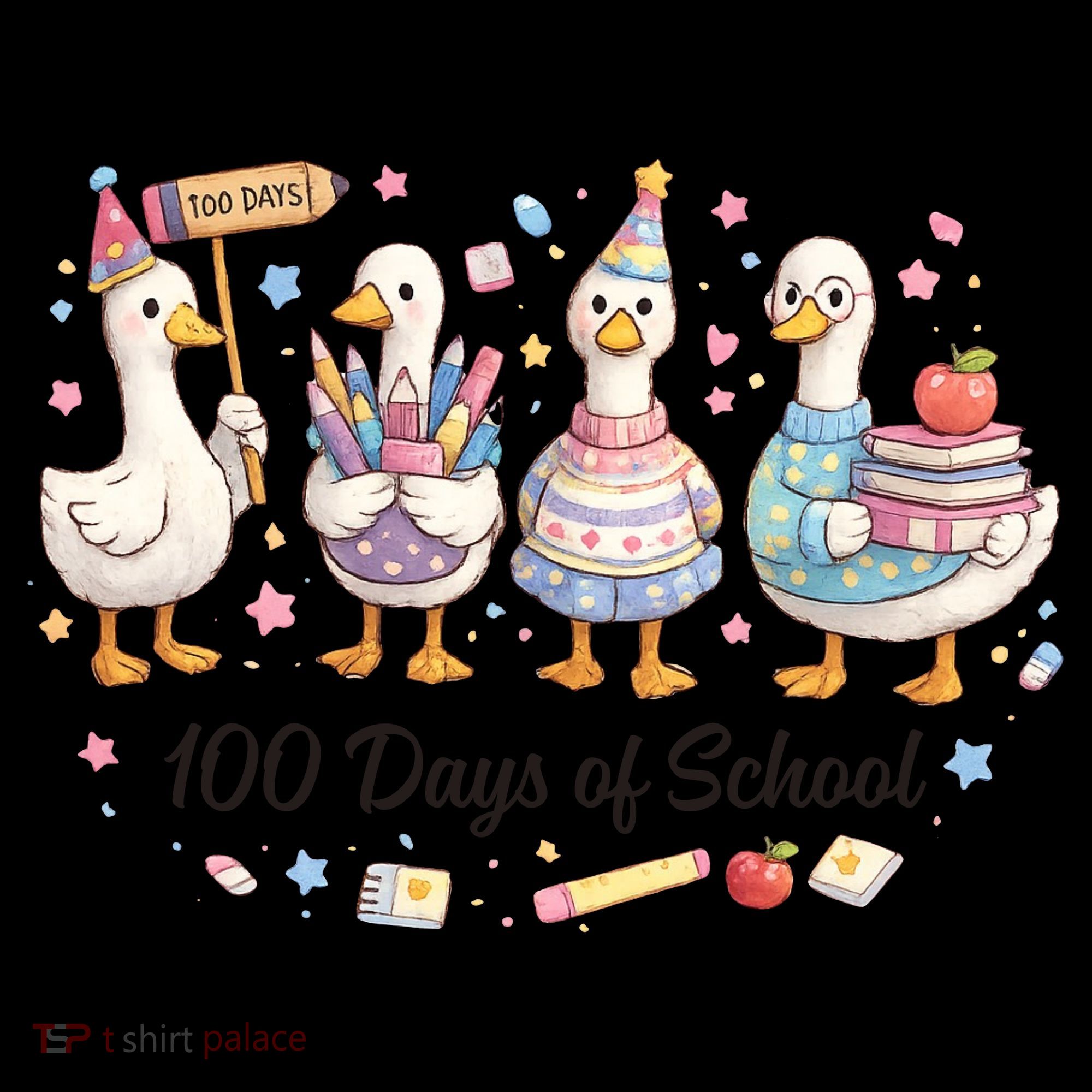 100 Days Of School Ducks Ducks Goose Teacher Student Coffee Mug