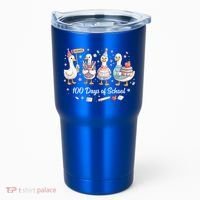 100 Days Of School Ducks Ducks Goose Teacher Student Tumbler thumb 0