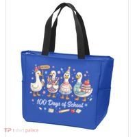 100 Days Of School Ducks Ducks Goose Teacher Student Tote Bag thumb 3