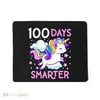 100th Day of School Unicorn 100 Days Smarter Kindergarten Mousepad thumb 0