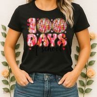 100 Days Of School Retro Disco Ball 100th Day Of School Women's T-Shirt thumb 2