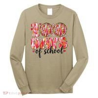 100 Days Of School Retro Disco Ball 100th Day Of School Long Sleeve Shirt thumb 0