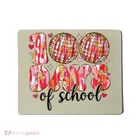 100 Days Of School Retro Disco Ball 100th Day Of School Mousepad thumb 0