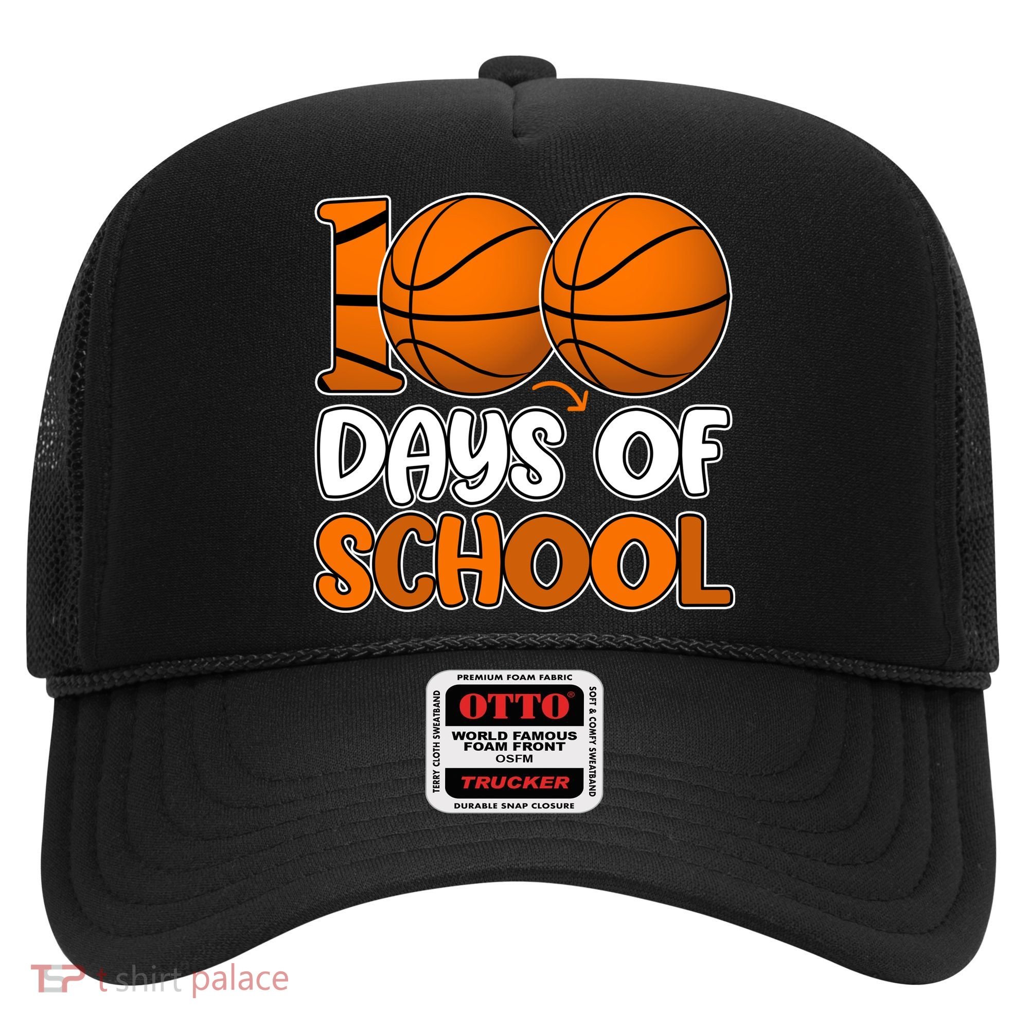 100 Days Of School Basketball Fan Cute Hat