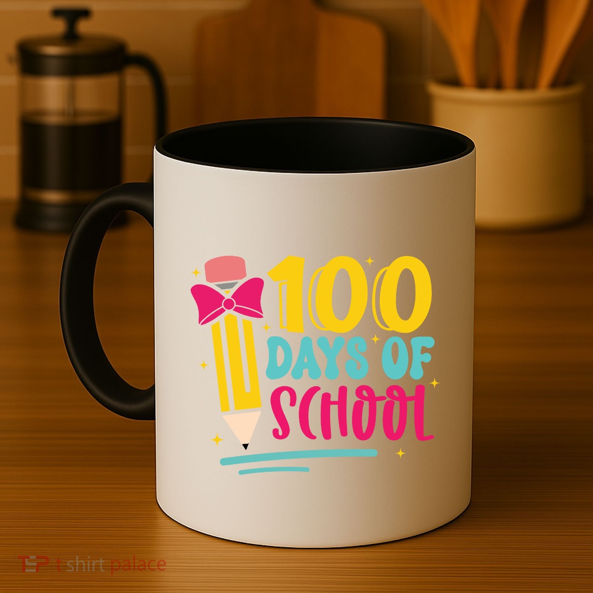 100 Days Of School Cute Education Coffee Mug