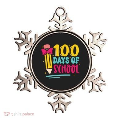 100 Days Of School Cute Education Ornament