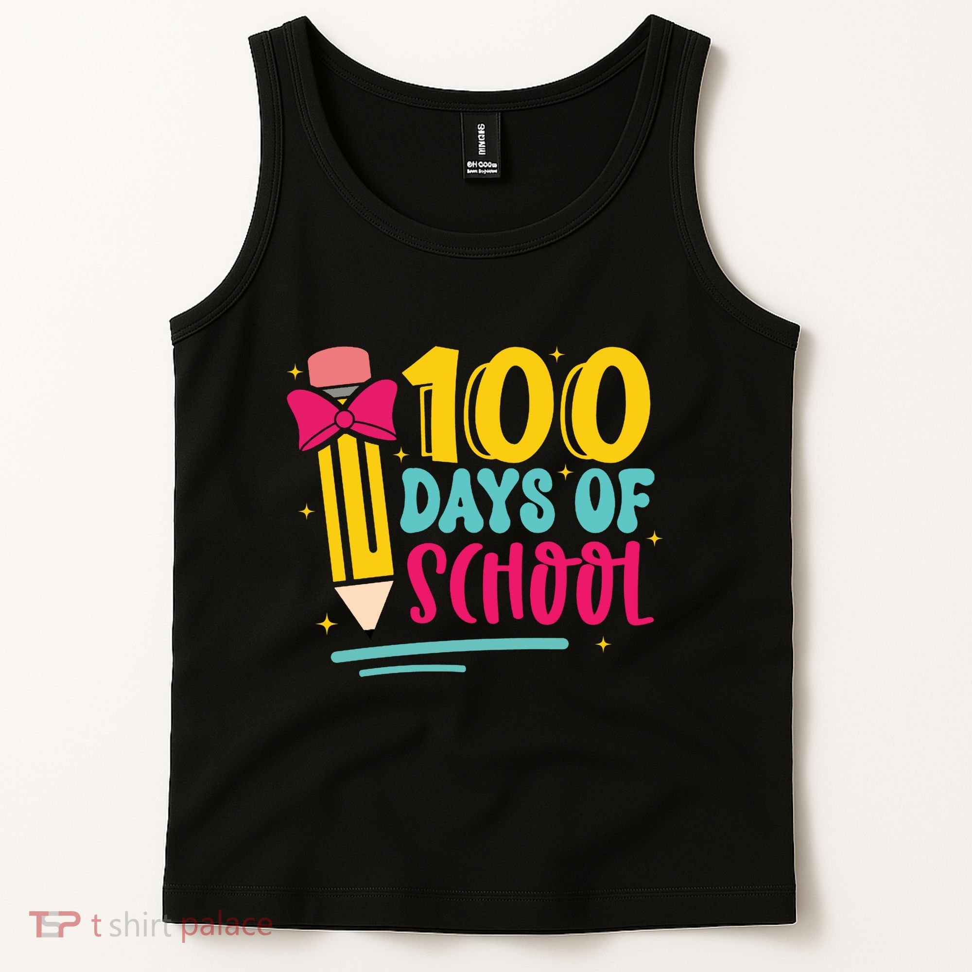 100 Days Of School Cute Education Tank Top