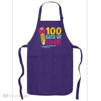 100 Days Of School Cute Education Apron thumb 0