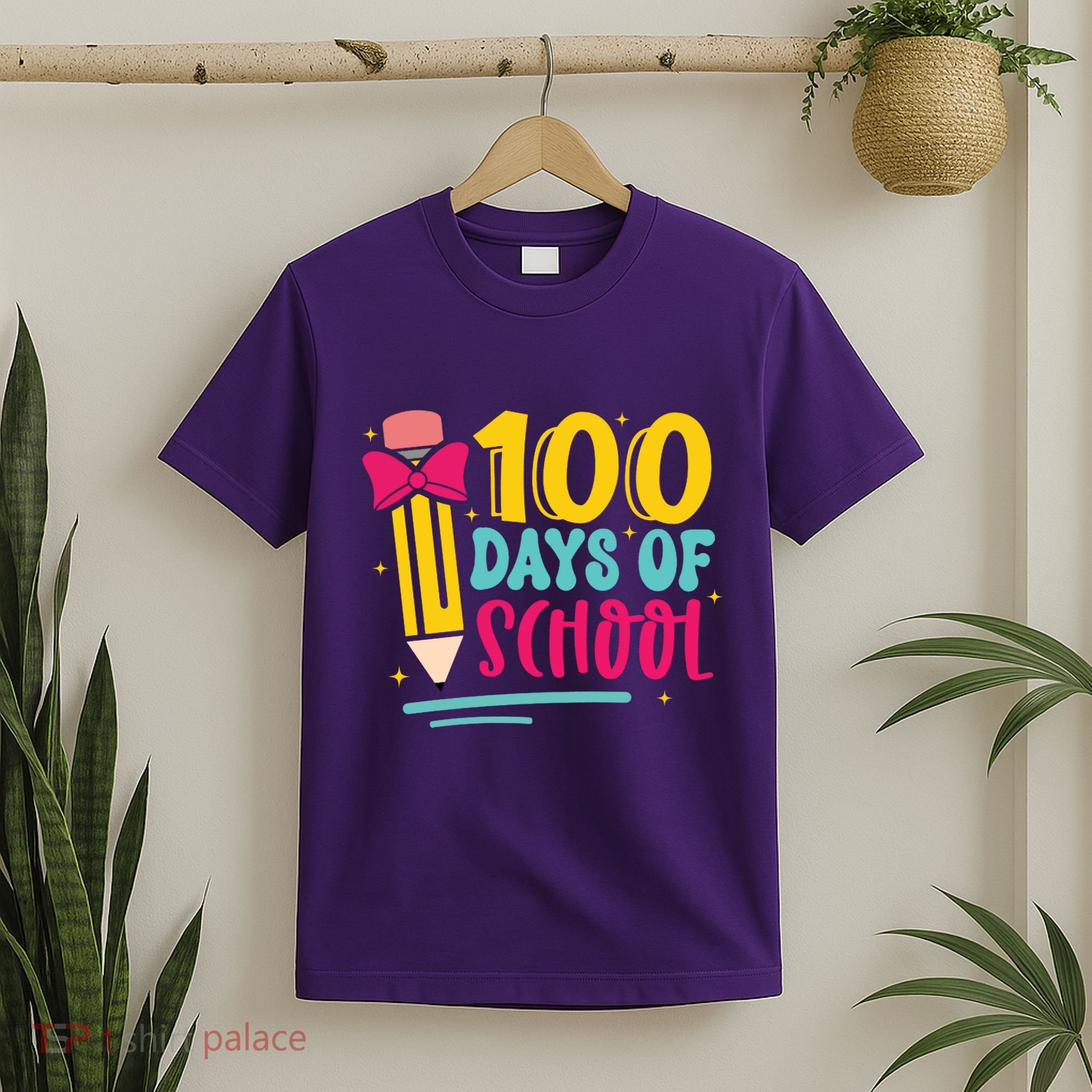 100 Days Of School Cute Education T-Shirt