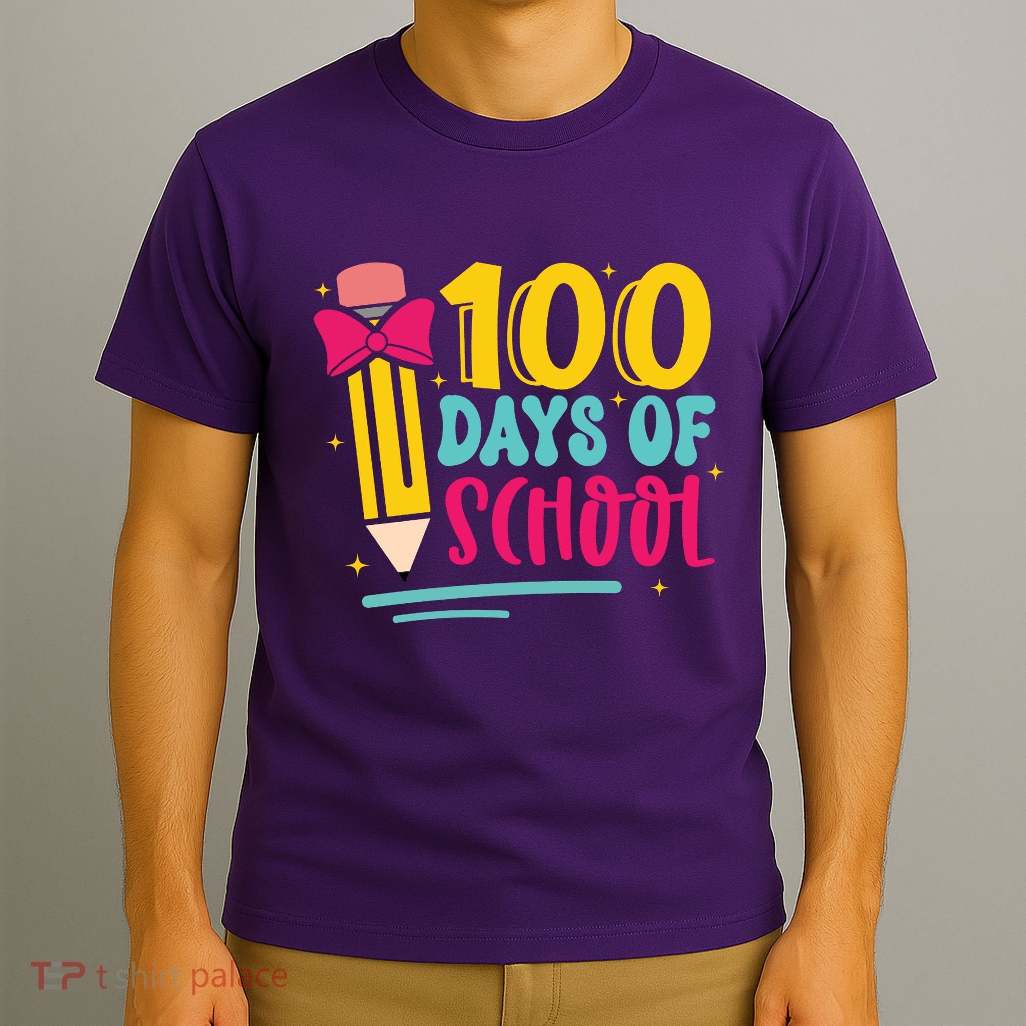 100 Days Of School Cute Education T-Shirt