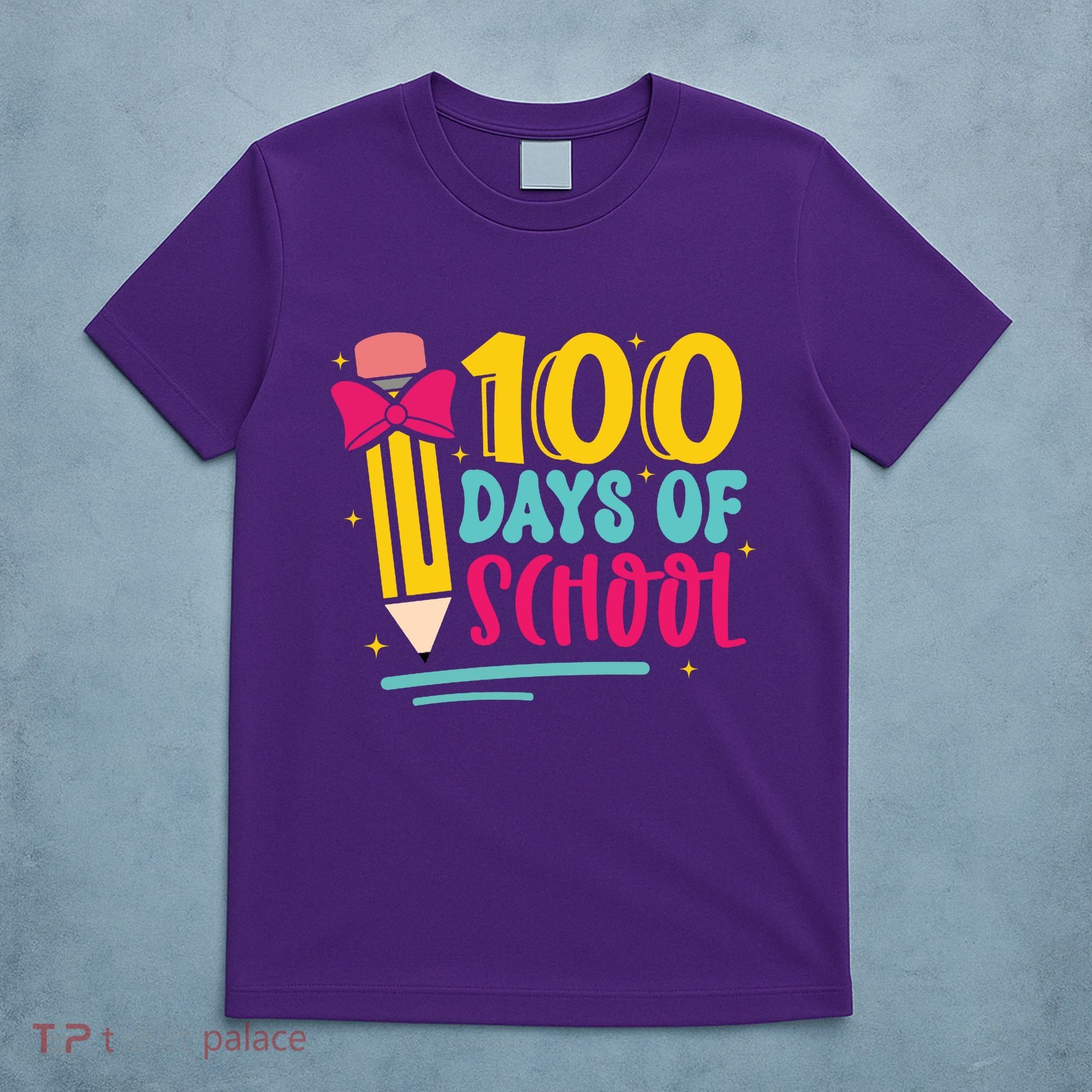 100 Days Of School Cute Education T-Shirt