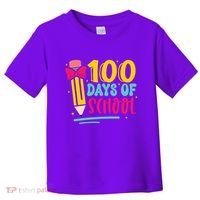 100 Days Of School Cute Education Toddler T-Shirt thumb 0