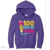 100 Days Of School Cute Education Kids Hoodie thumb 0