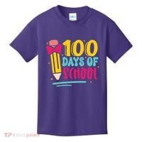 100 Days Of School Cute Education Kids T-Shirt thumb 0