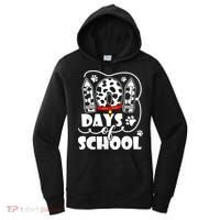 101 Days Of School Dalmatian Dog 100 Days Smarter Women's Hoodie thumb 0