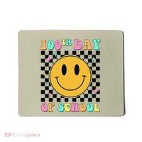 100th Day Of School Vibes Funny Smile Face 100 Days School Mousepad thumb 0