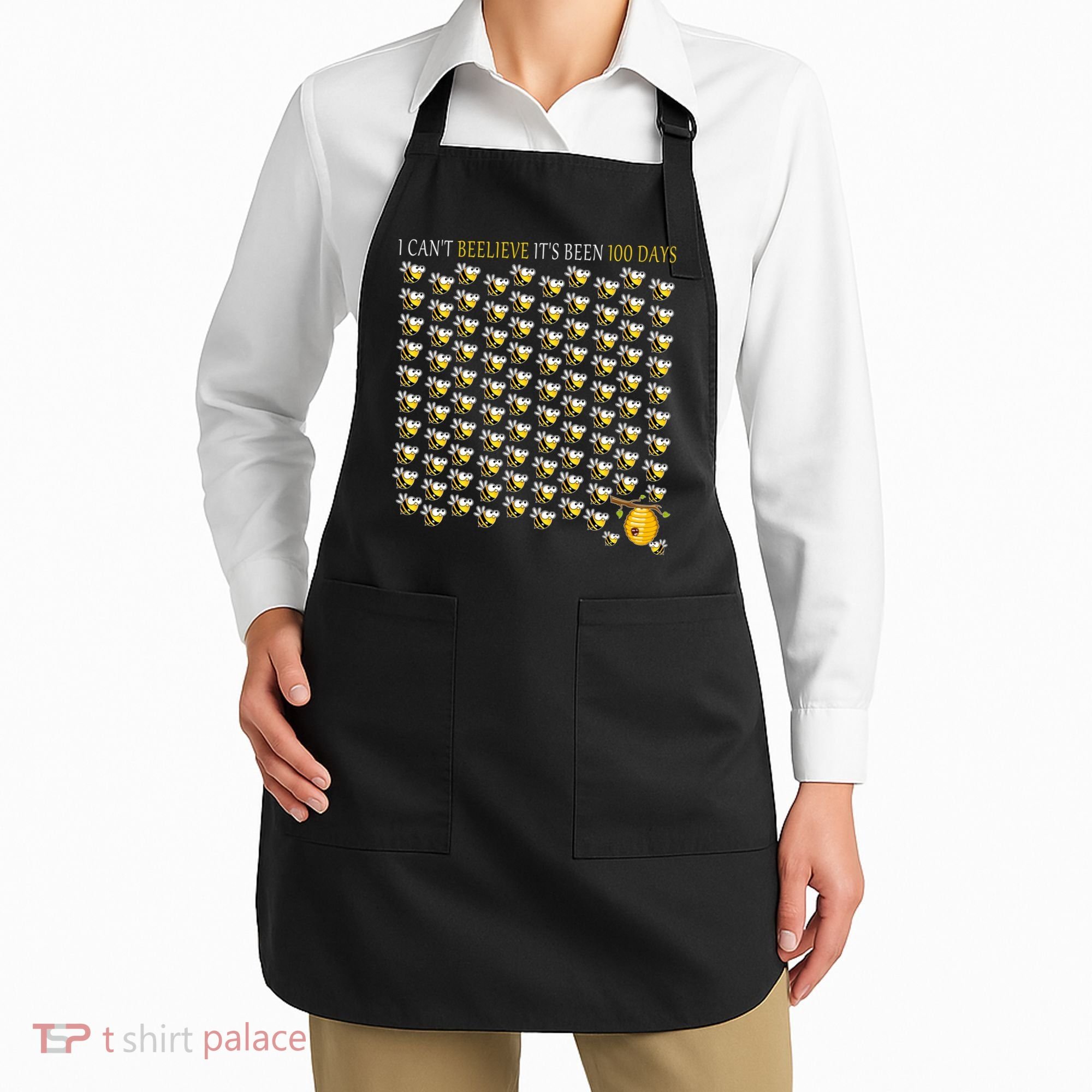 100 Days Of School Apron