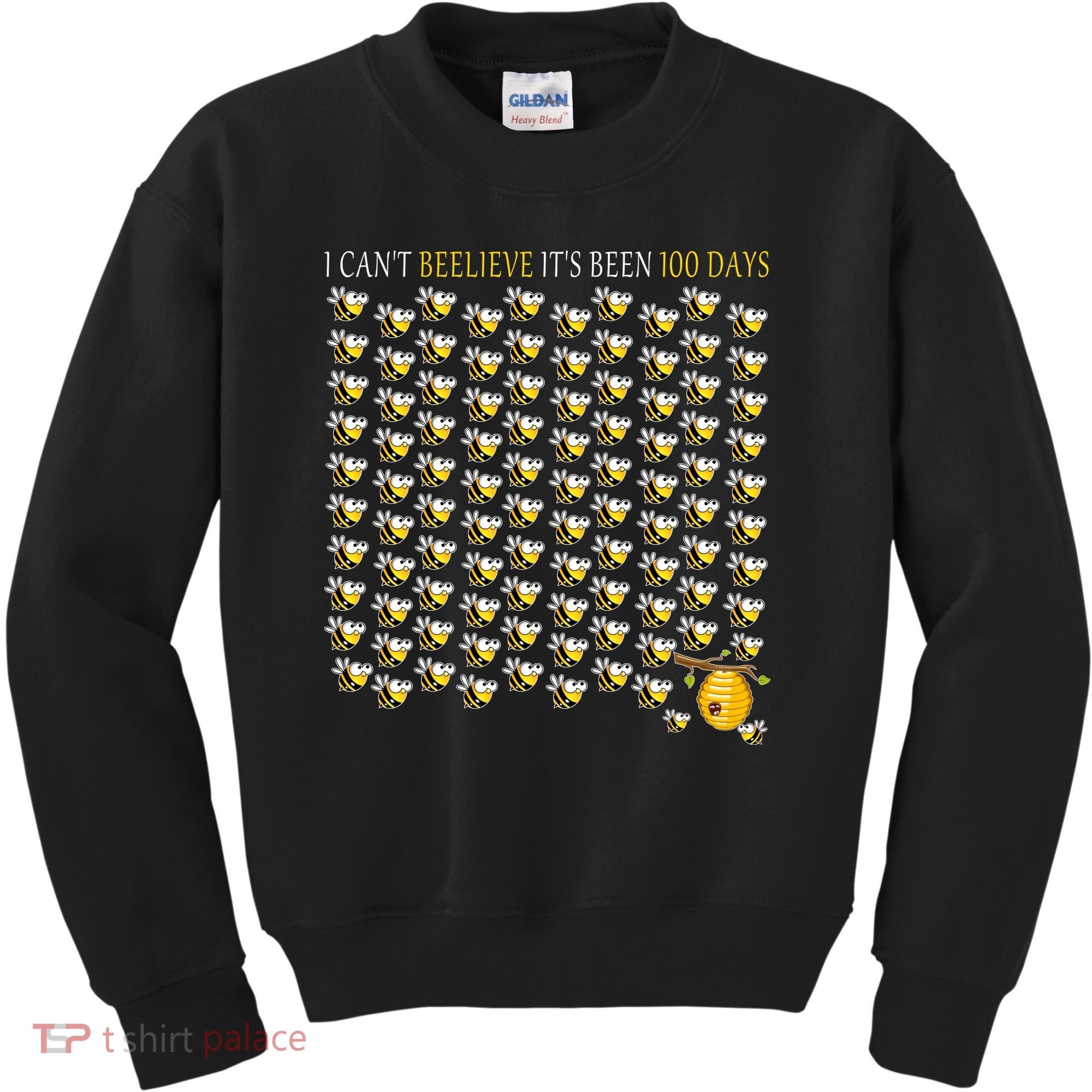 100 Days Of School Kids Sweatshirt