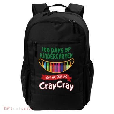 100 Days Of Kindergarten Got Me Feeling Cray Cray Backpack