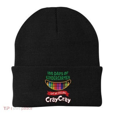 100 Days Of Kindergarten Got Me Feeling Cray Cray Beanie