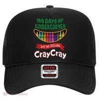 100 Days Of Kindergarten Got Me Feeling Cray Cray Hat thumb 0