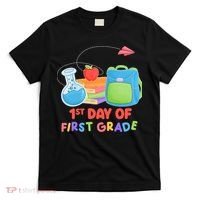 1st Day Of First Grade Cute Back To School T-Shirt thumb 0