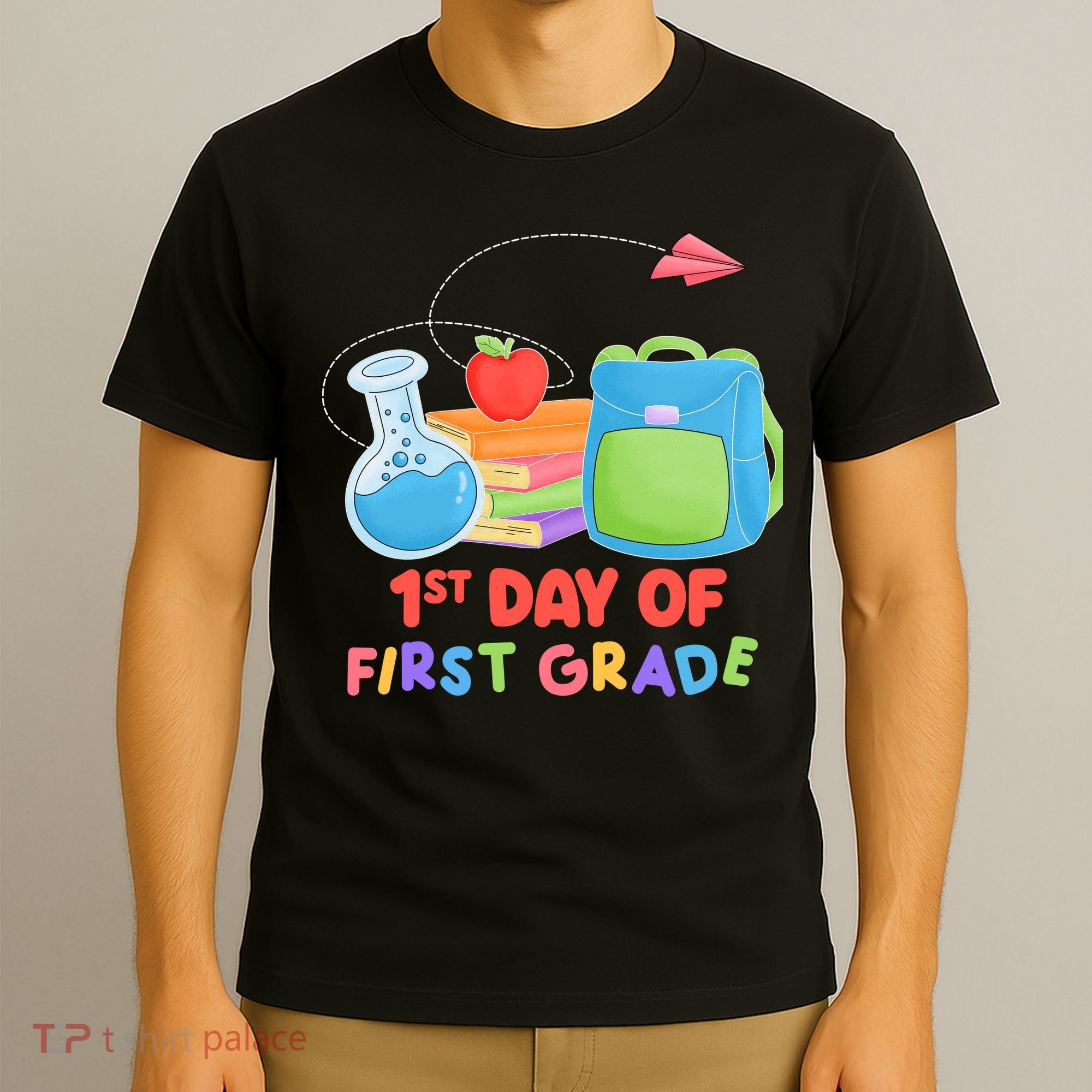 1st Day Of First Grade Cute Back To School T-Shirt