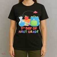 1st Day Of First Grade Cute Back To School T-Shirt thumb 4