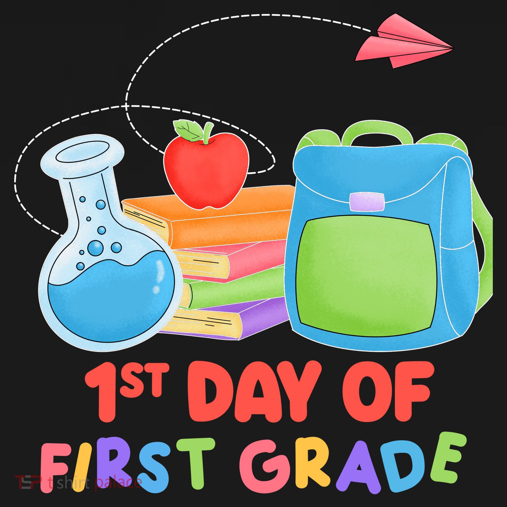 1st Day Of First Grade Cute Back To School T-Shirt