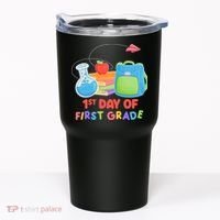 1st Day Of First Grade Cute Back To School Tumbler thumb 0