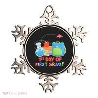 1st Day Of First Grade Cute Back To School Ornament thumb 0