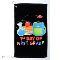 1st Day Of First Grade Cute Back To School Golf Towel thumb 0