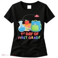 1st Day Of First Grade Cute Back To School Women's T-Shirt thumb 0