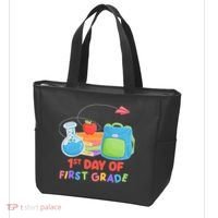 1st Day Of First Grade Cute Back To School Tote Bag thumb 3