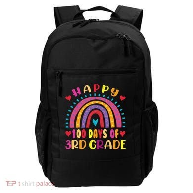 100 Day Of Third 3rd Grade Rainbow 100th Teacher Backpack