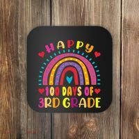 100 Day Of Third 3rd Grade Rainbow 100th Teacher Coaster thumb 0