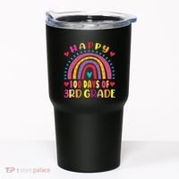 100 Day Of Third 3rd Grade Rainbow 100th Teacher Tumbler thumb 0