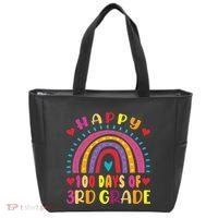 100 Day Of Third 3rd Grade Rainbow 100th Teacher Tote Bag thumb 0